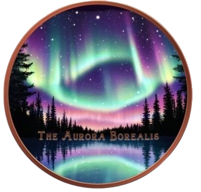 5oz Aurora Borealis Copper Coin – Limited Edition Collectible Round