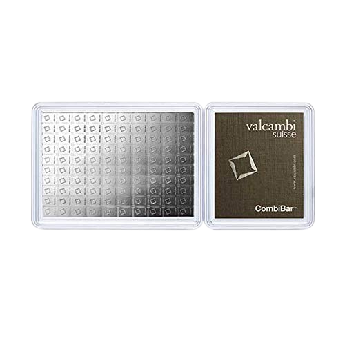 Valcambi CombiBar – 100g Silver (100 x 1g .999 Fine Silver Bars)