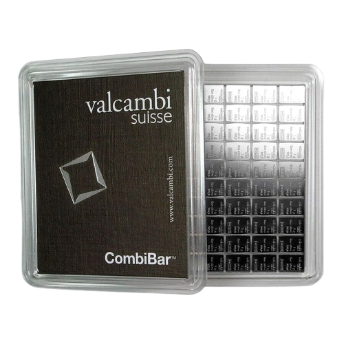 Valcambi CombiBar – 100g Silver (100 x 1g .999 Fine Silver Bars)