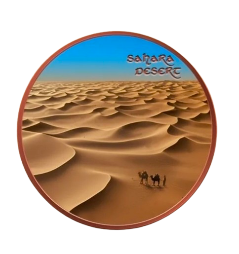 5oz Sahara Desert Copper Coin – Limited Edition Collectible Round