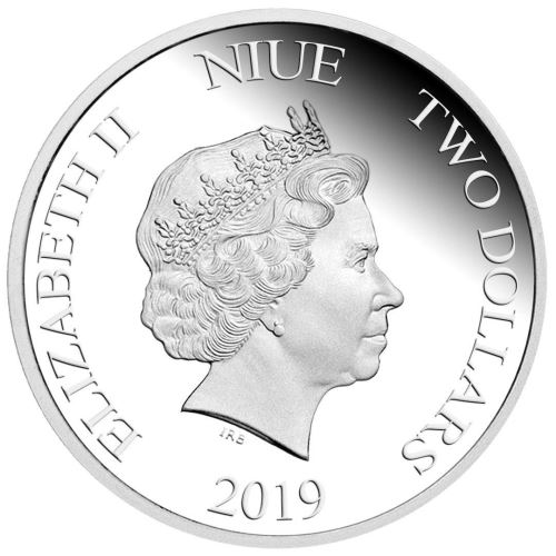 Minions Christmas $2 Niue Coin – 1oz .999 Silver | Queen Elizabeth II