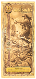 50 Idaho Goldback 1/20th troy ounce 24k Gold