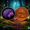 Night Hedgehog 5oz Copper