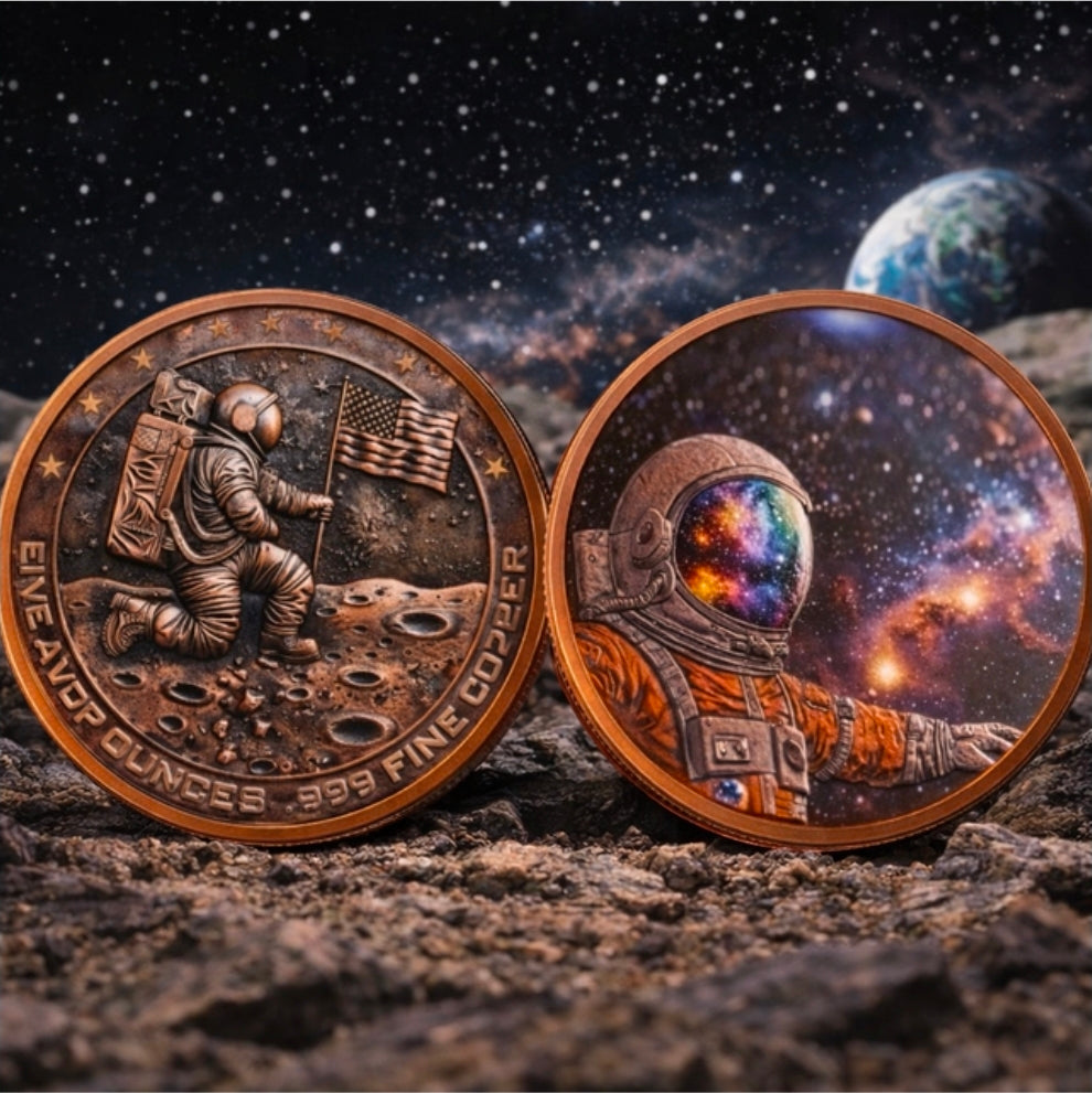 Moon Landing 5oz Copper