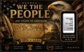 We The People – 1g Valcambi Silver Card