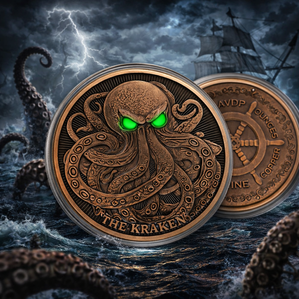 Kraken 5oz Copper