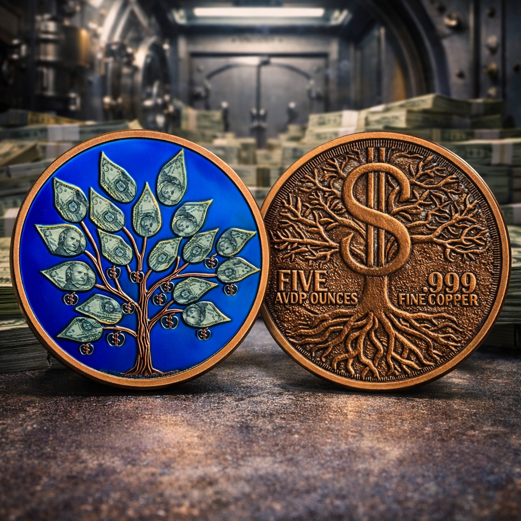 Money Tree 5oz Copper