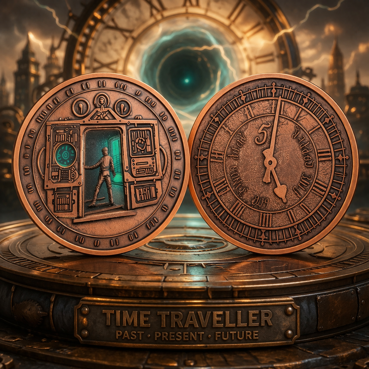 Time Traveller 5oz Copper