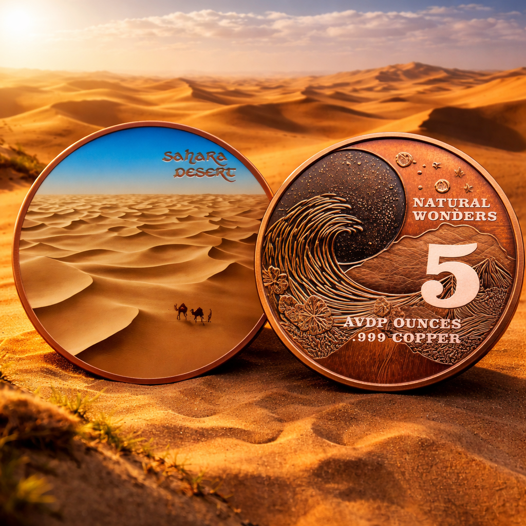 Sahara Desert 5oz Copper