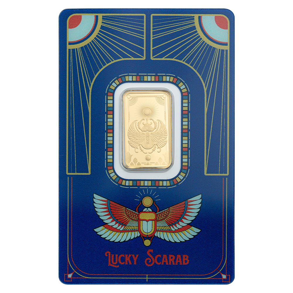 5g PAMP Gold Bar Good Luck Scarab