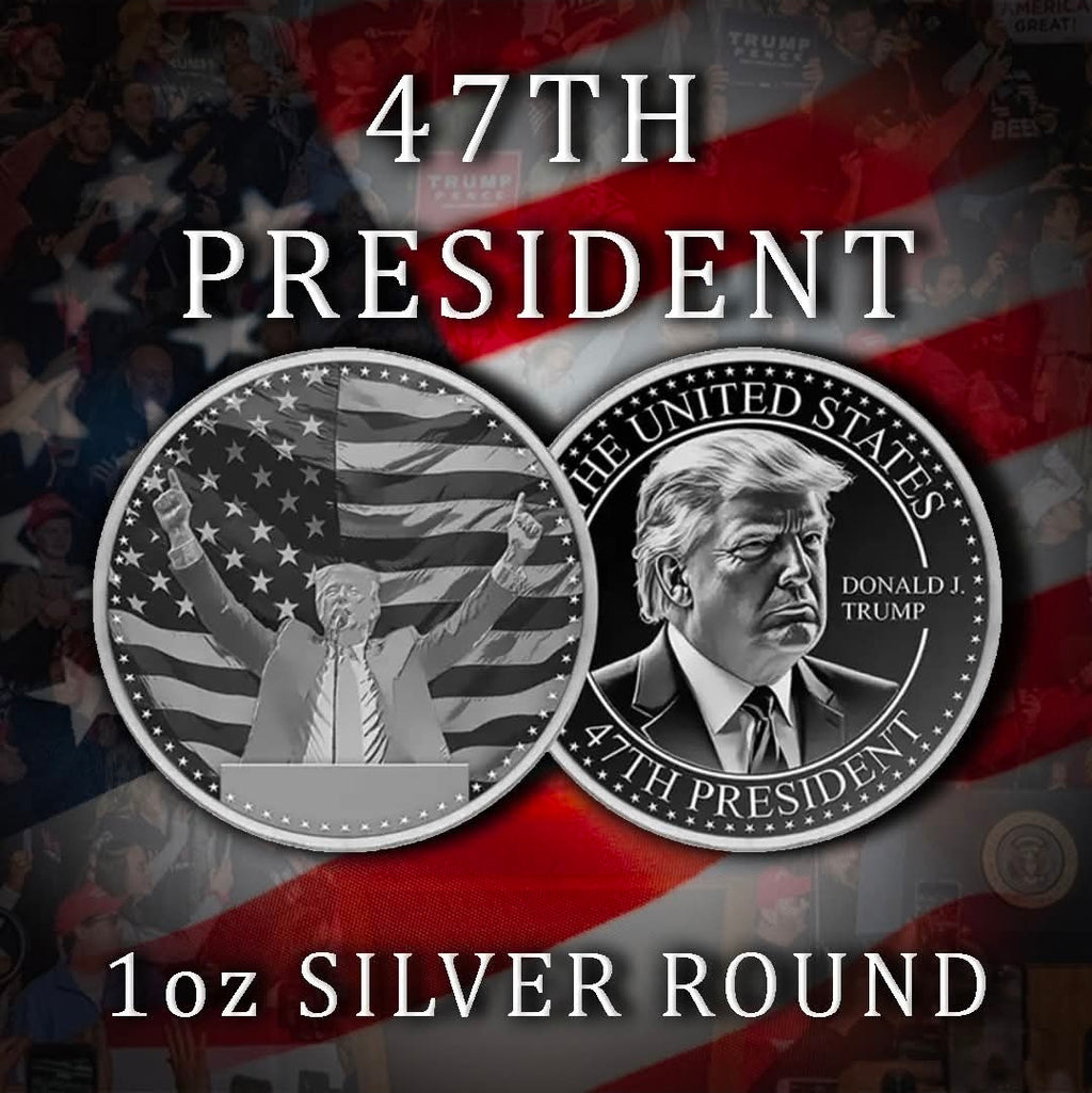 47th President Trump 1oz Proof Round