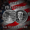 47th President Trump 1oz Proof Round