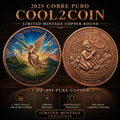 1oz Colourized Libertad Copper -  Limited Mintage Release